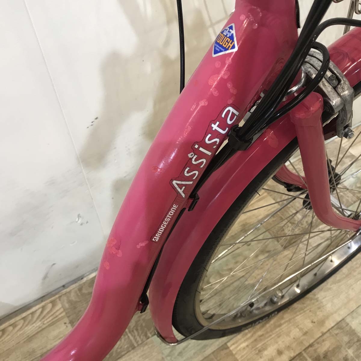 ブリヂストン アシスタ DX SP ピンク 26インチ KT104 【中古車】
