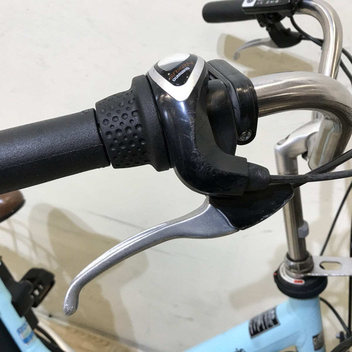 中古電動自転車 パナソニック ビビYX ブルー 26インチ KH086