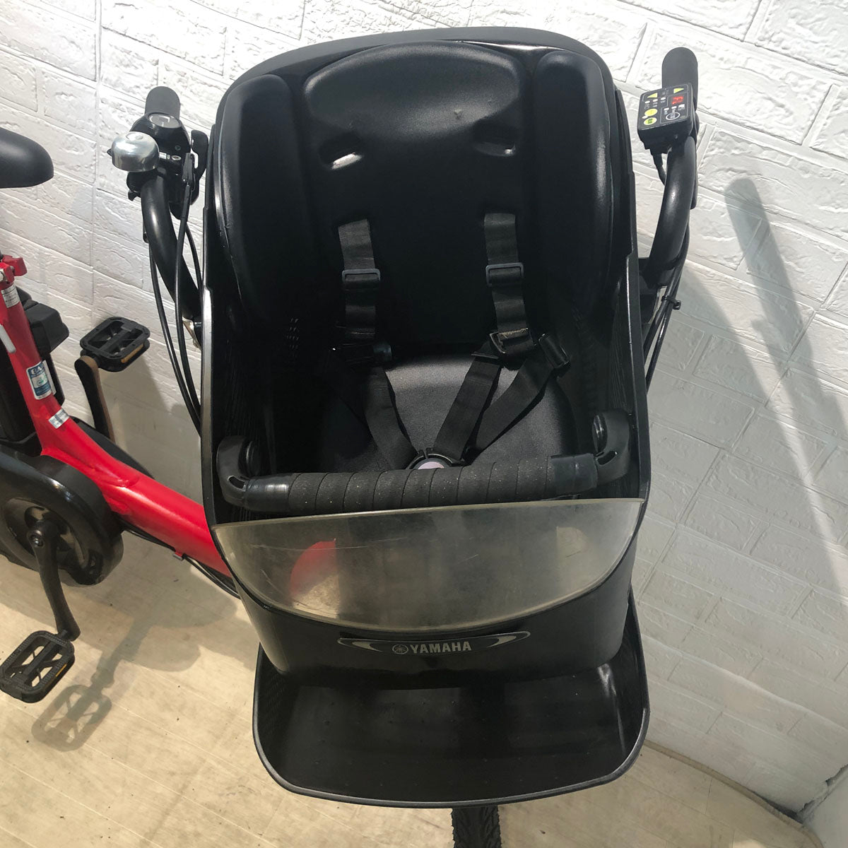 ヤマハ PAS Kiss mini パス キッス ミニ レッド 20インチ YW077【中古車】