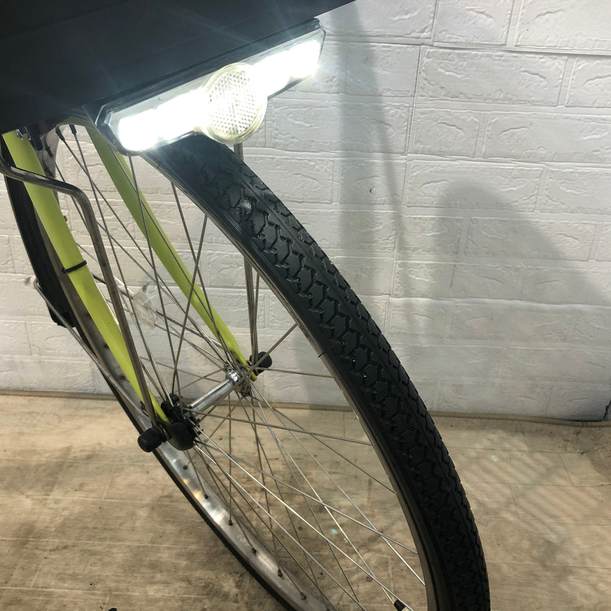 中古電動自転車 パナソニック ビビ DX グリーン 26インチ YE032