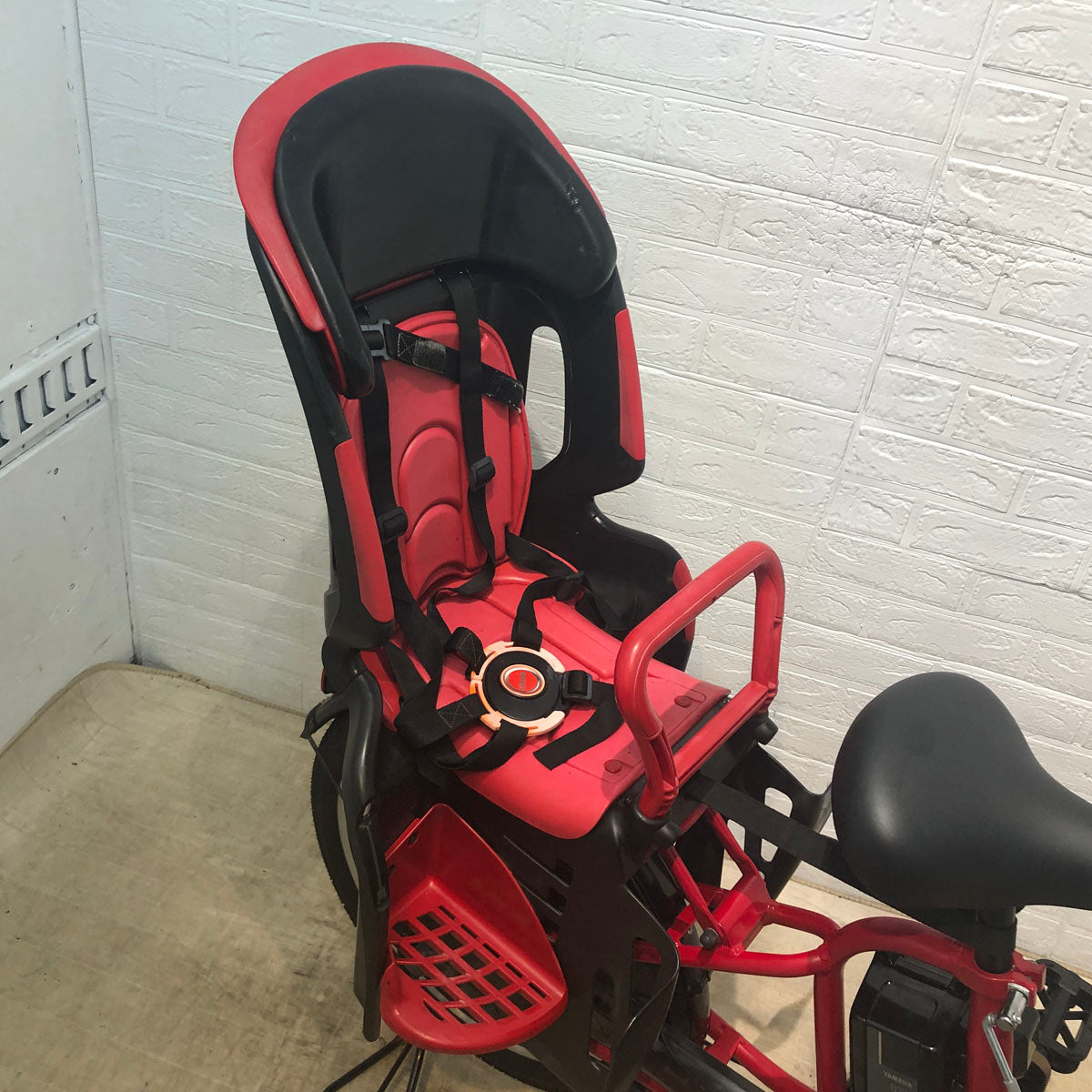 ヤマハ PAS Kiss mini パス キッス ミニ レッド 20インチ YW077【中古車】