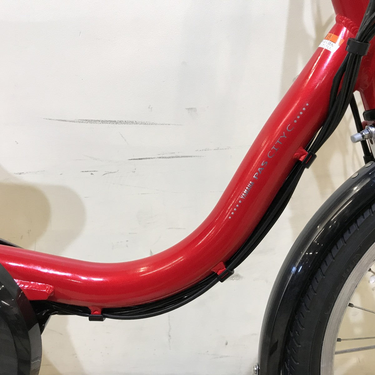 中古電動自転車 ヤマハ PAS シティC レッド 20インチ KH088