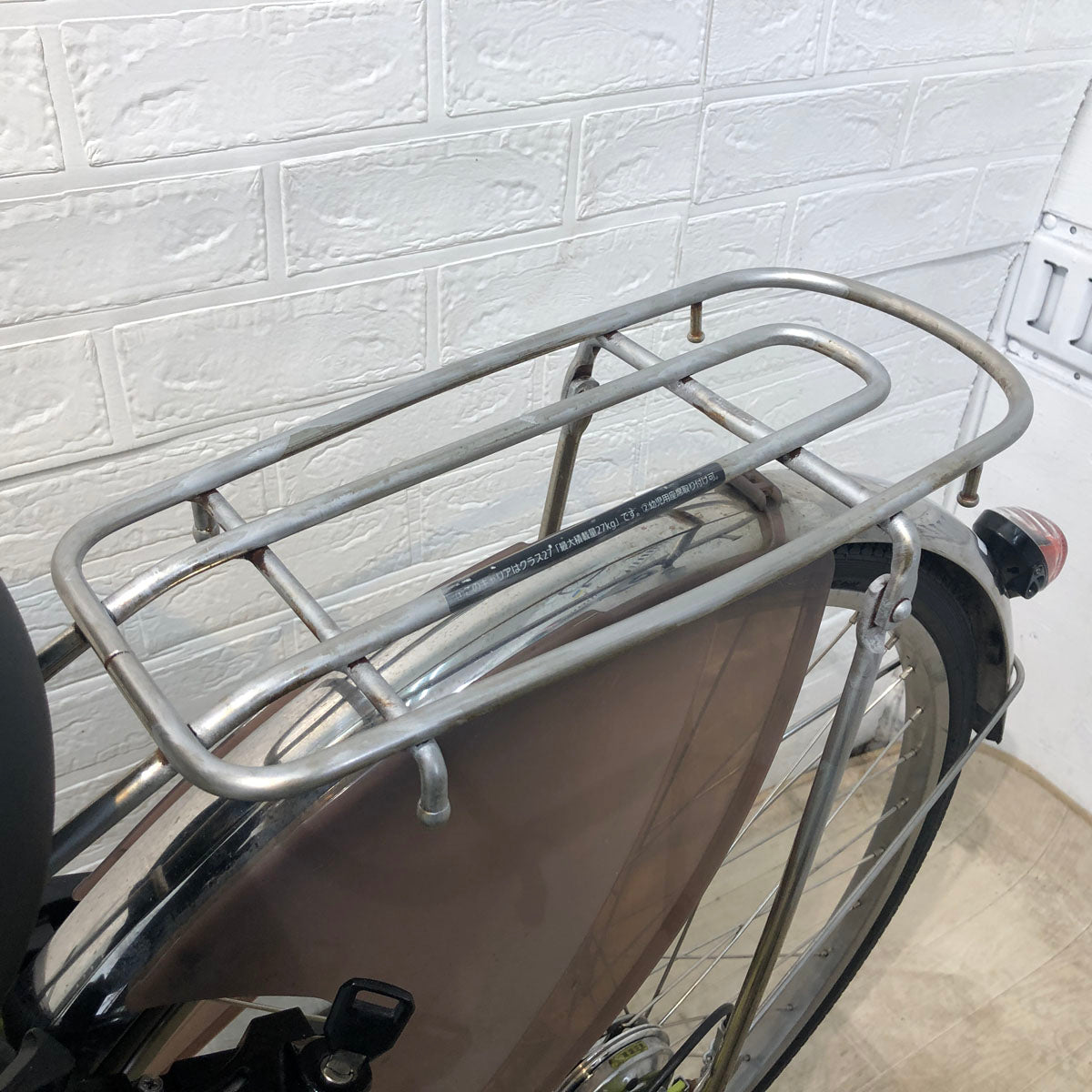 中古電動自転車 パナソニック ビビ DX グリーン 26インチ YE032