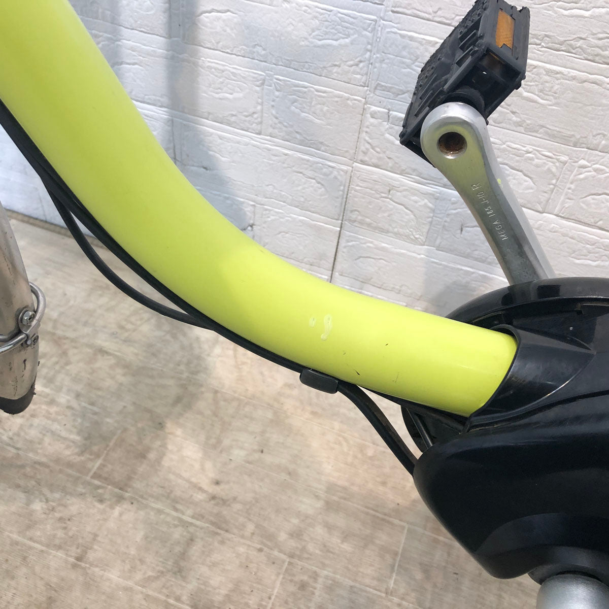 中古電動自転車 パナソニック ビビ DX グリーン 26インチ YE032