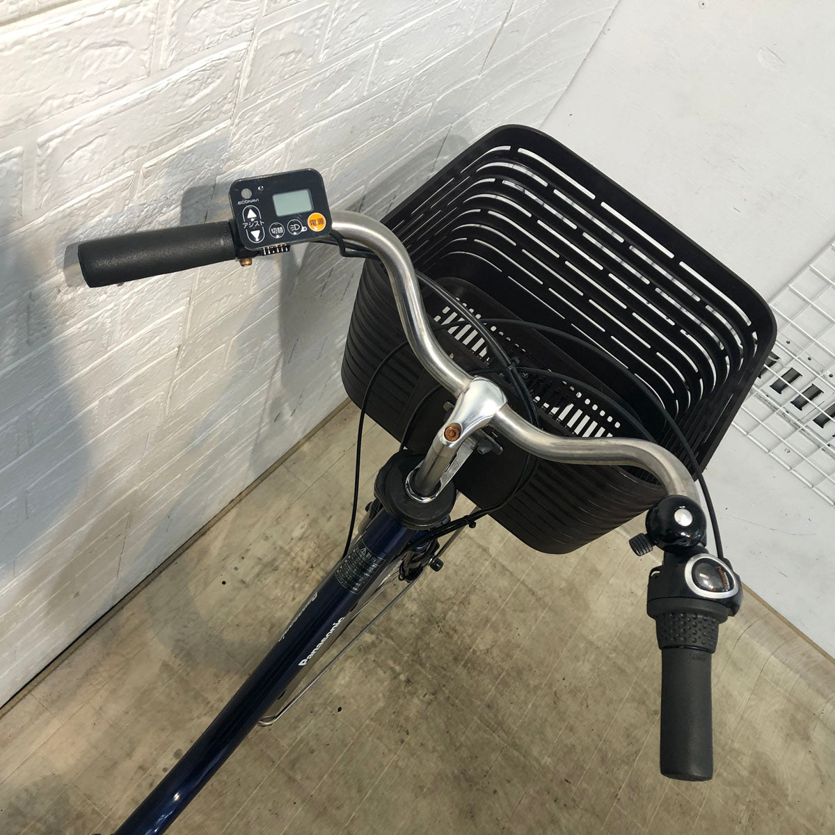 中古電動自転車 パナソニック ビビ DX ネイビー 26インチ YE033