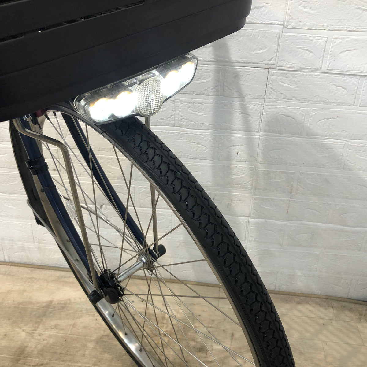 中古電動自転車 パナソニック ビビ DX ネイビー 26インチ YE033