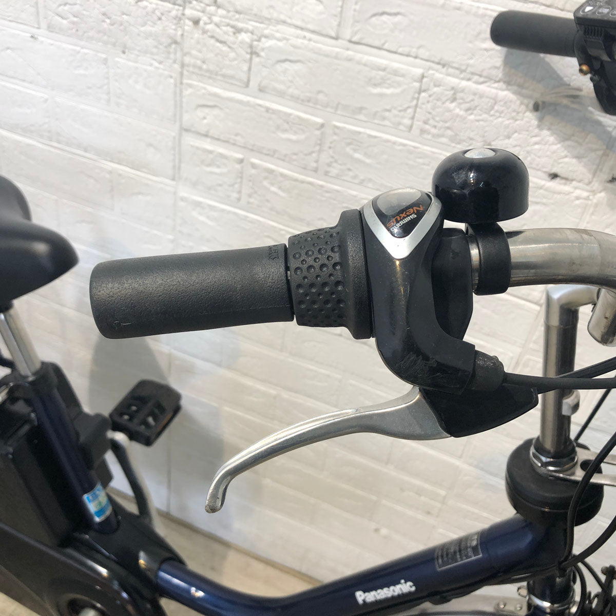 中古電動自転車 パナソニック ビビ DX ネイビー 26インチ YE033