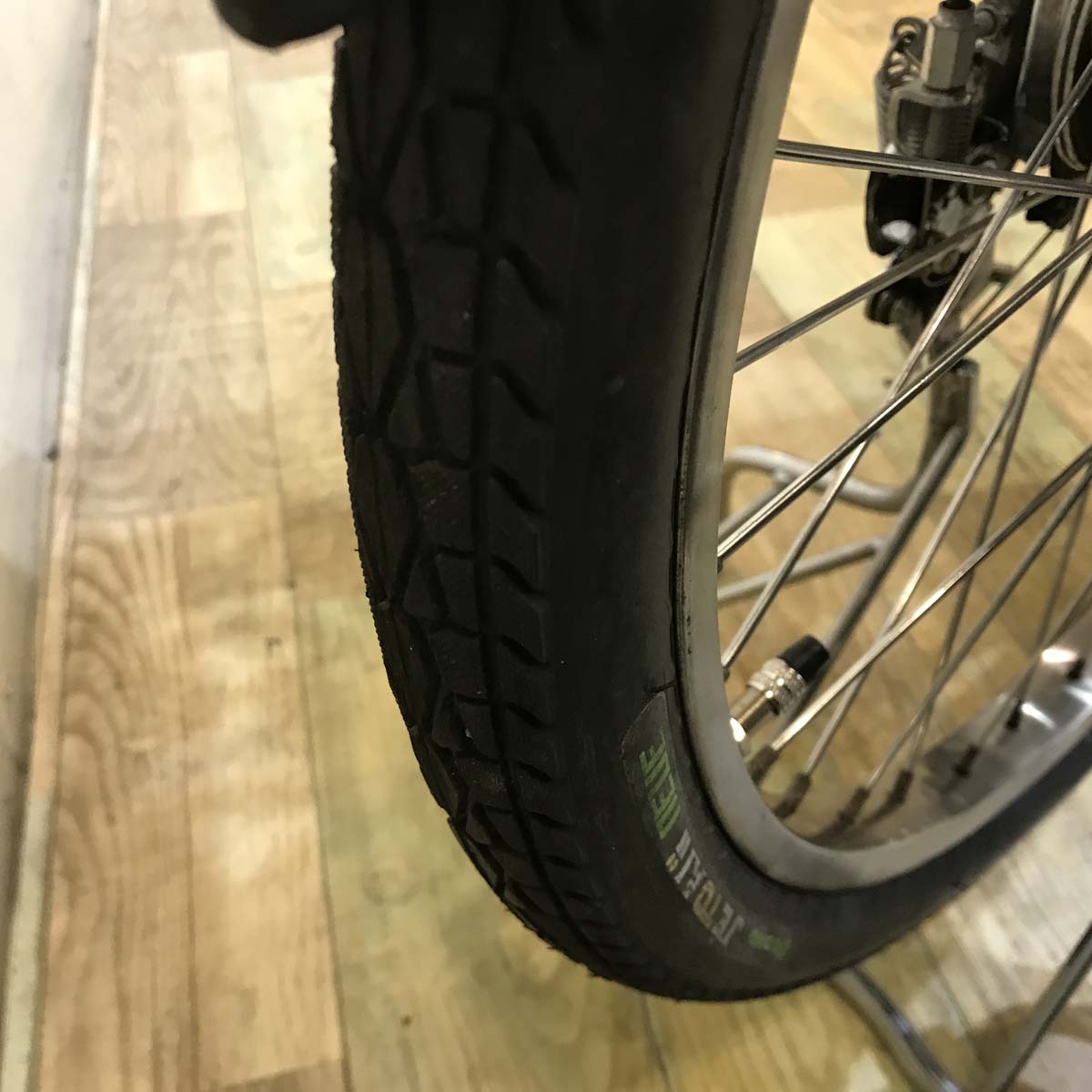 中古電動自転車 パナソニック ギュット ミニ DX グリーン 20インチ KC106