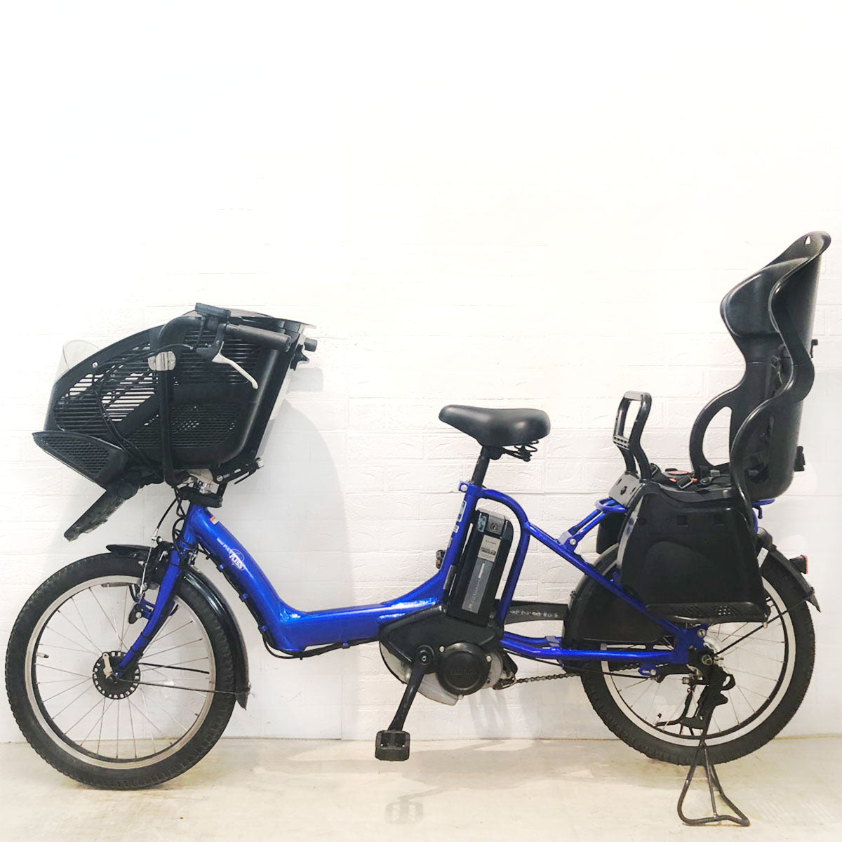 電動自転車 ヤマハ PAS Kiss mini パス キッス ミニ ブルー 20インチ YW079【中古車】
