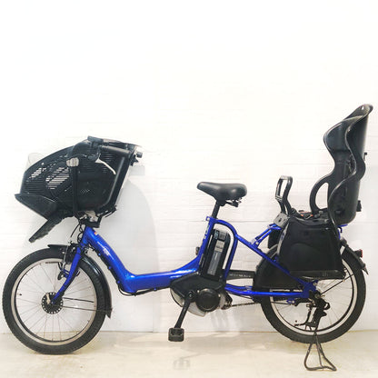 新品バッテリー ヤマハ PAS Kiss mini パス キッス ミニ ブルー 20インチ YW079【中古車】