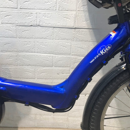 新品バッテリー ヤマハ PAS Kiss mini パス キッス ミニ ブルー 20インチ YW079【中古車】