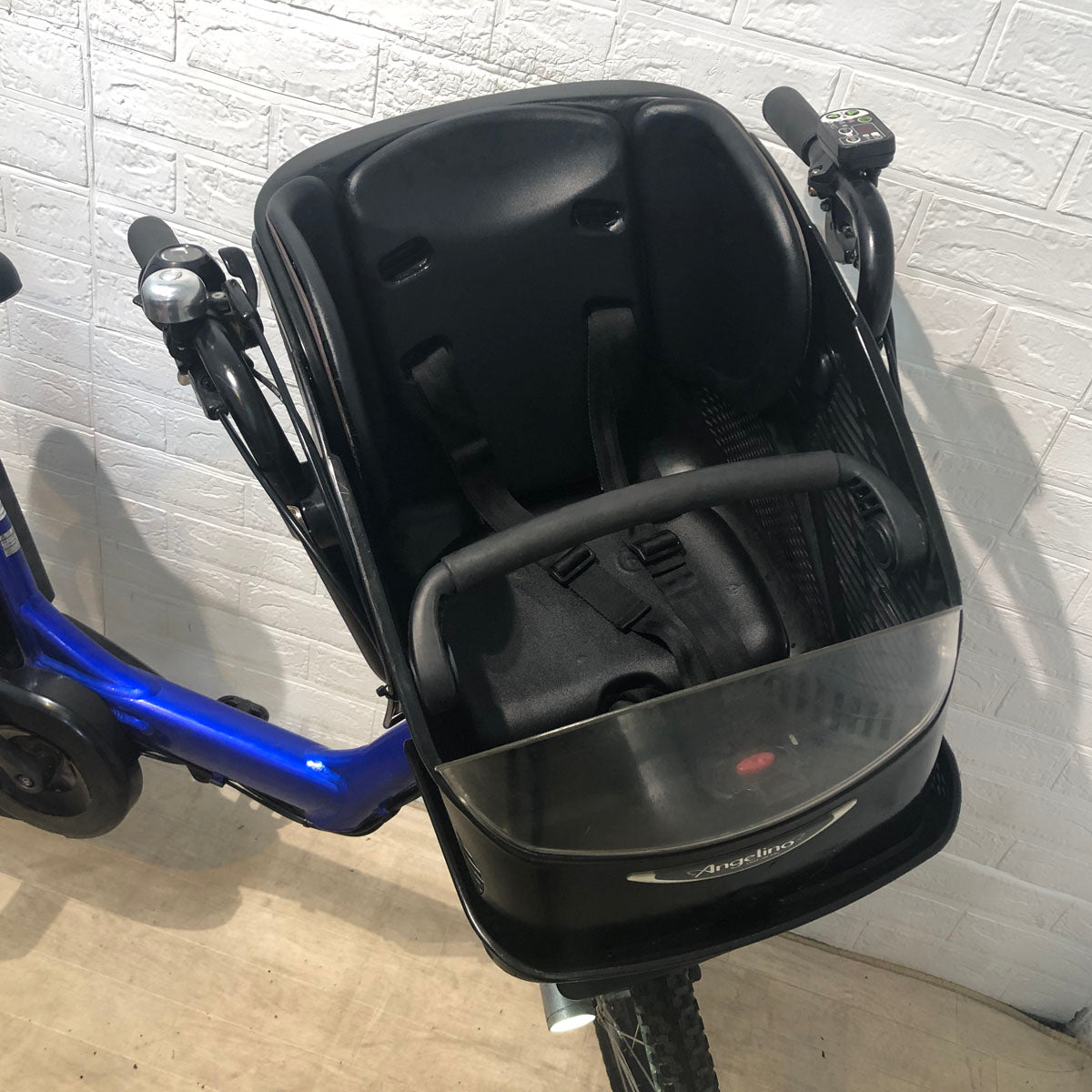 電動自転車 ヤマハ PAS Kiss mini パス キッス ミニ ブルー 20インチ YW079【中古車】