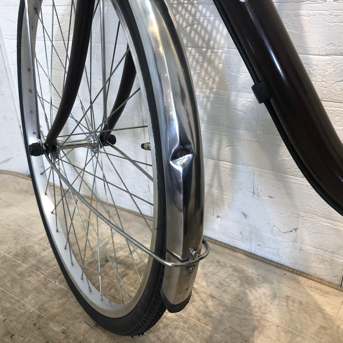 中古電動自転車 パナソニック ビビ SX ブラウン 26インチ SR421Y 