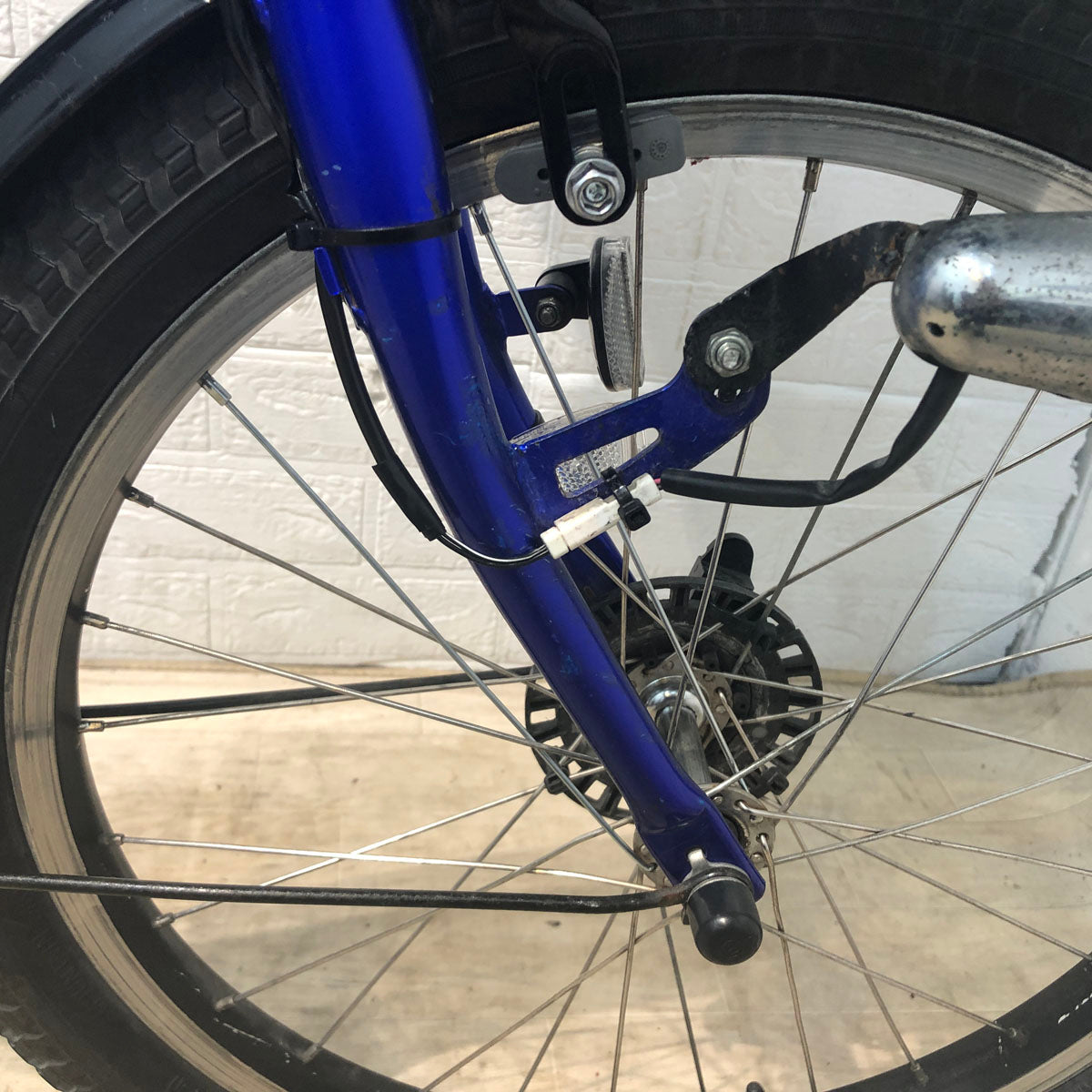 電動自転車 ヤマハ PAS Kiss mini パス キッス ミニ ブルー 20インチ YW079【中古車】