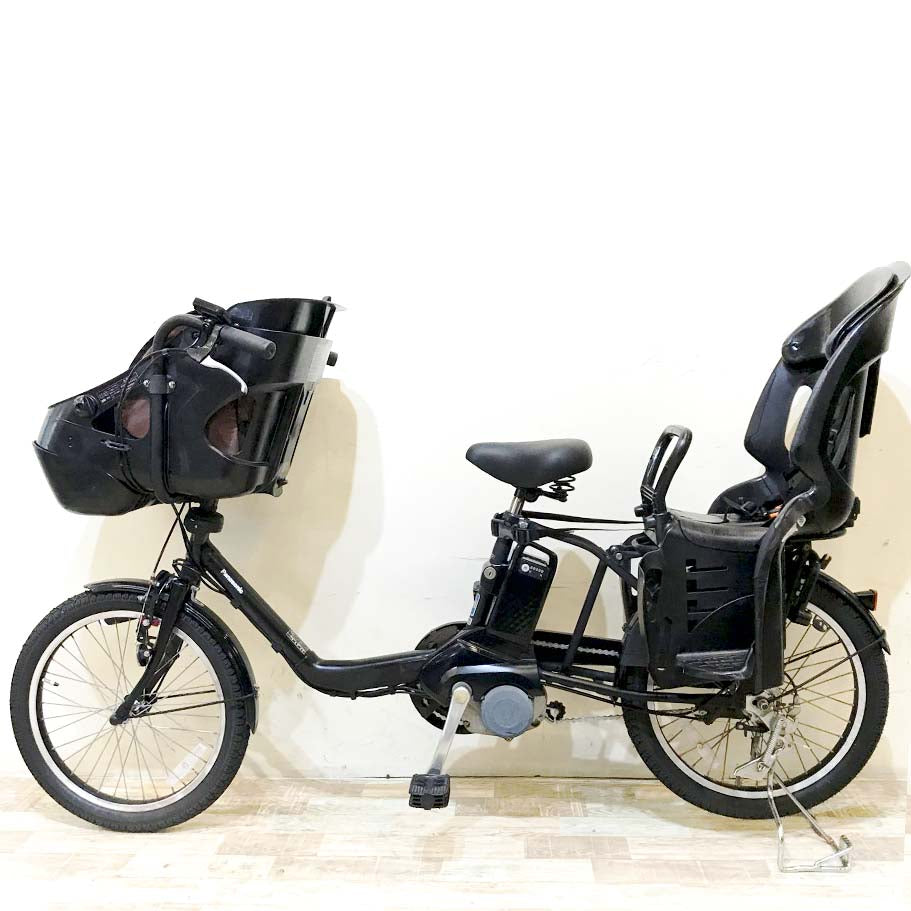 中古電動自転車 パナソニック ギュットミニDX ブラック 20インチ KH089