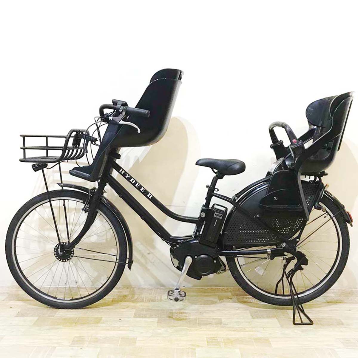 中古電動自転車 ブリヂストン HYDEE 2 ハイディ ツー ブラック 26インチ KC107 