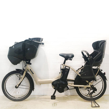 ブリヂストン bikke POLAR e ビッケ ポーラー イー レトログレージュ 20インチ YW080 【中古車】