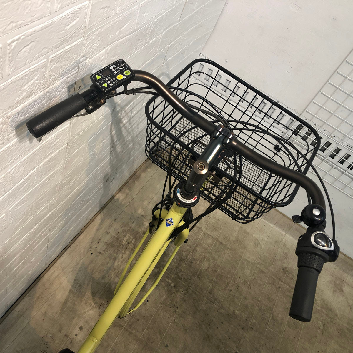 中古電動自転車 ブリヂストン ステップクルーズ e イエロー 26インチ YE034