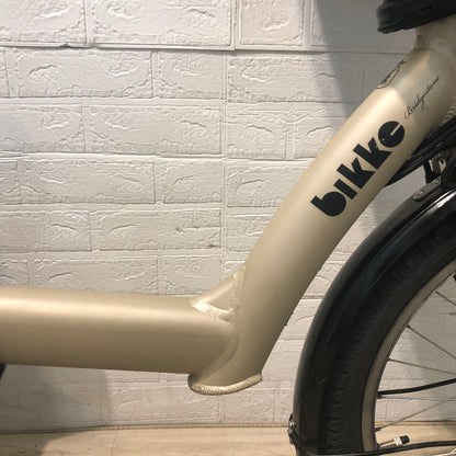 ブリヂストン bikke POLAR e ビッケ ポーラー イー レトログレージュ 20インチ YW080 【中古車】