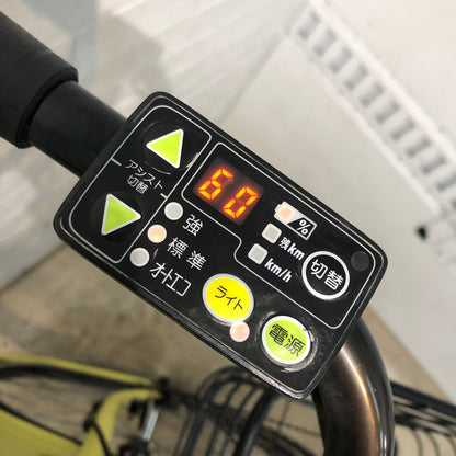 ブリヂストン ステップクルーズ e イエロー 26インチ YE034 【中古車】