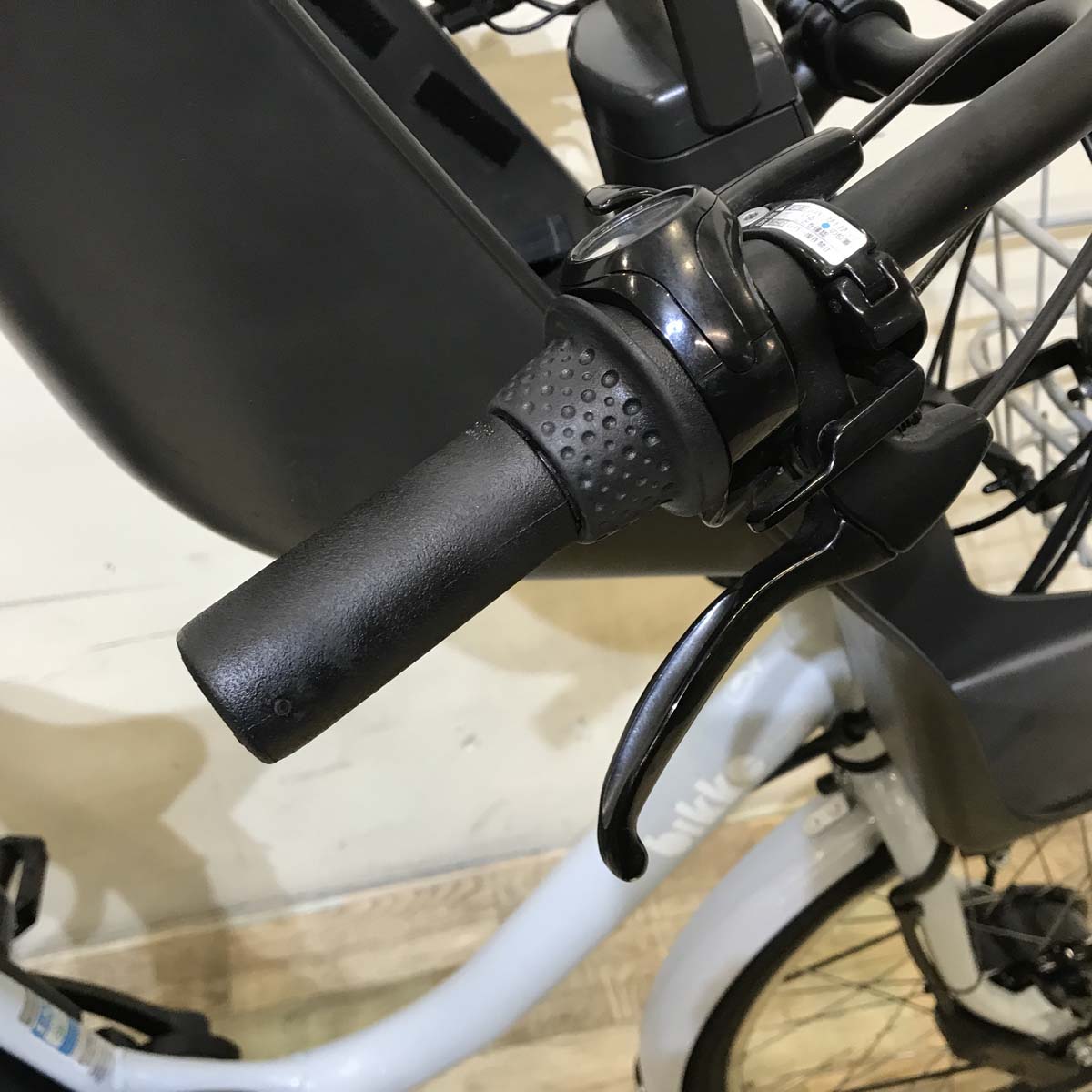 中古電動自転車 ブリヂストン bikke MOB dd ビッケ モブ dd ブルーグレー 前24×後20インチ KC108