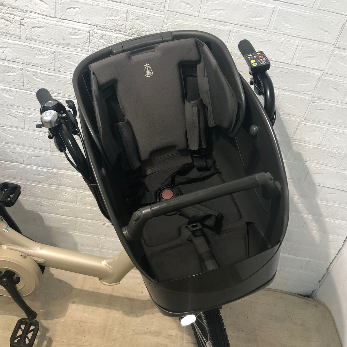 ブリヂストン bikke POLAR e ビッケ ポーラー イー レトログレージュ 20インチ YW080 【中古車】