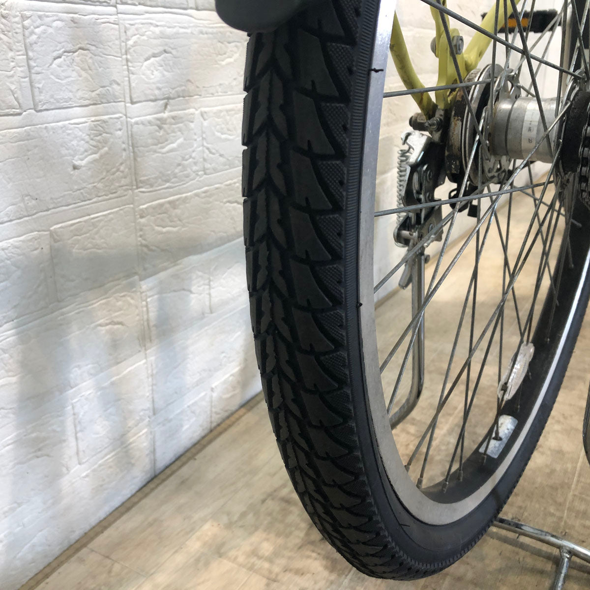 中古電動自転車 ブリヂストン ステップクルーズ e イエロー 26インチ YE034