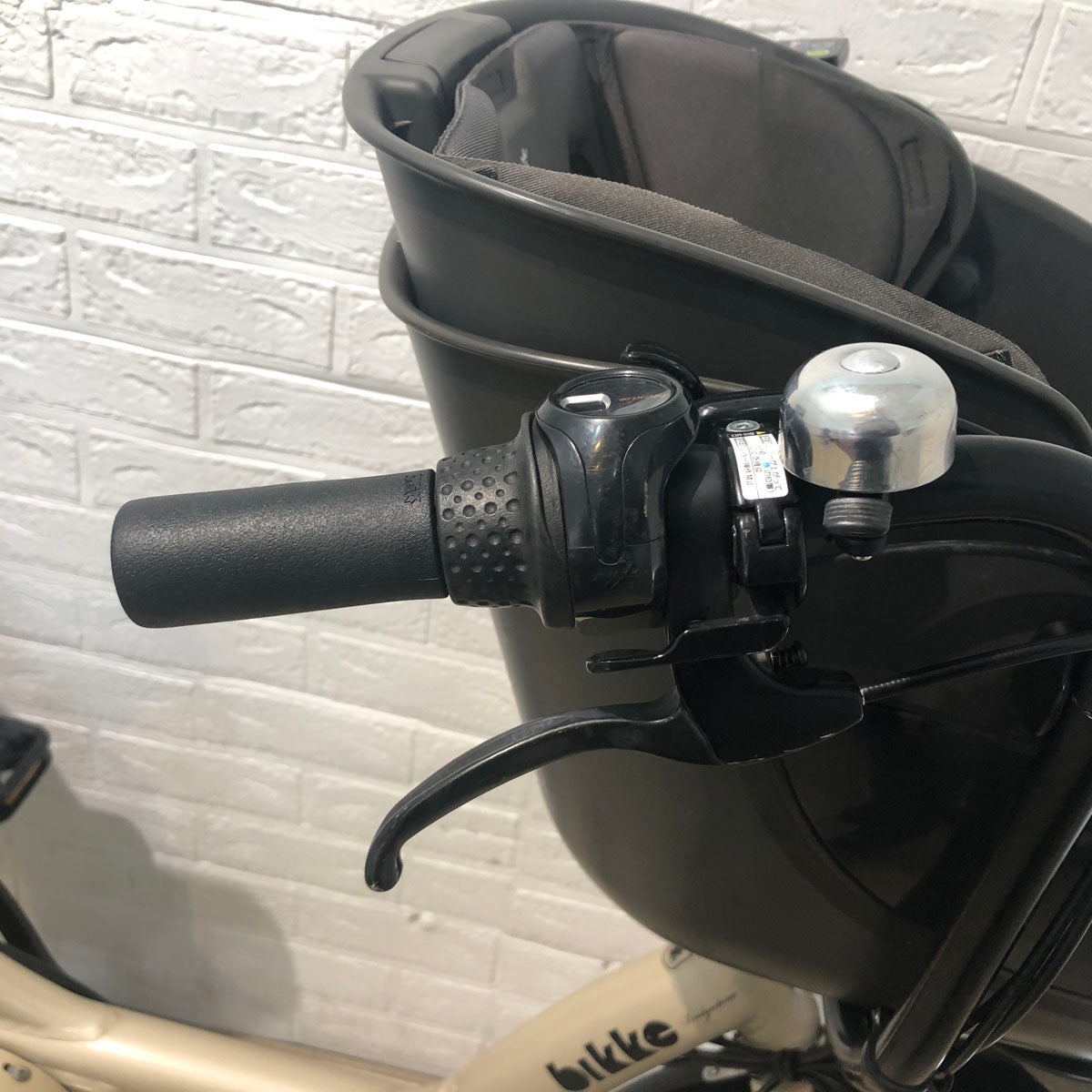 ブリヂストン bikke POLAR e ビッケ ポーラー イー レトログレージュ 20インチ YW080 【中古車】