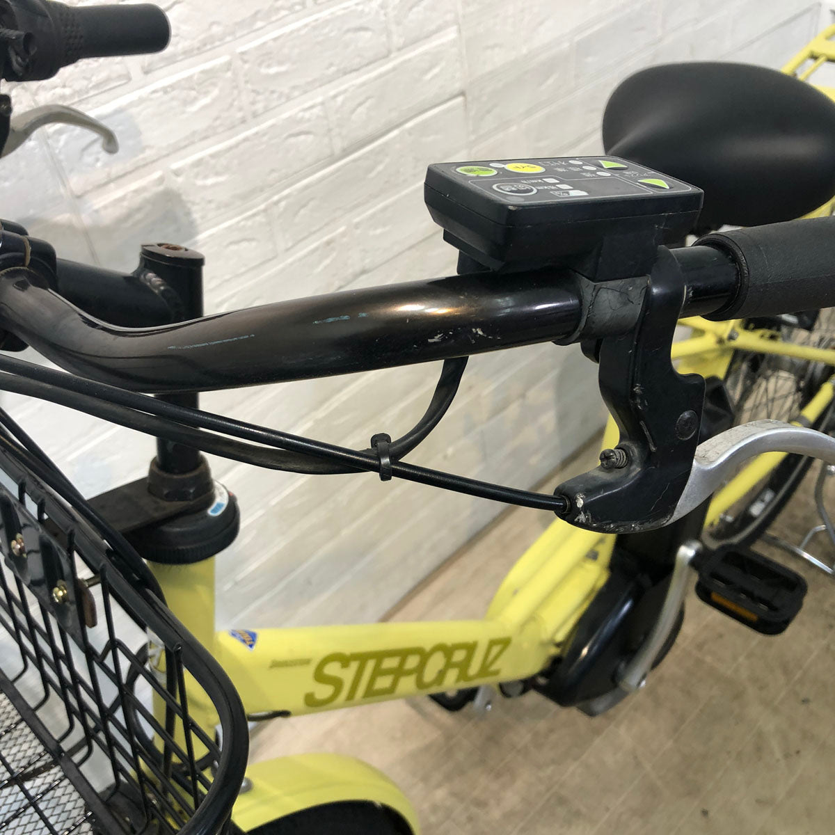 中古電動自転車 ブリヂストン ステップクルーズ e イエロー 26インチ YE034