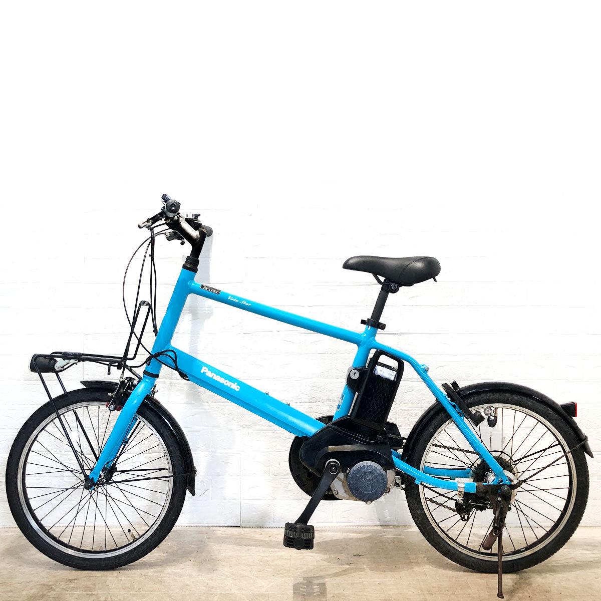 k　Panasonic ベロスターミニ　ブルー Panasonicの電動自転車ベロスターミニが入荷いたしました。