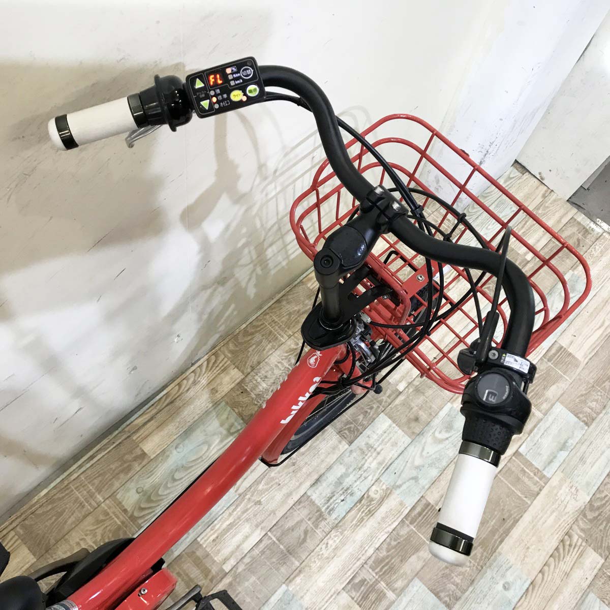 中古電動自転車 ブリヂストン ビッケ2e レッド 20インチ KH091 – e-CHARIty
