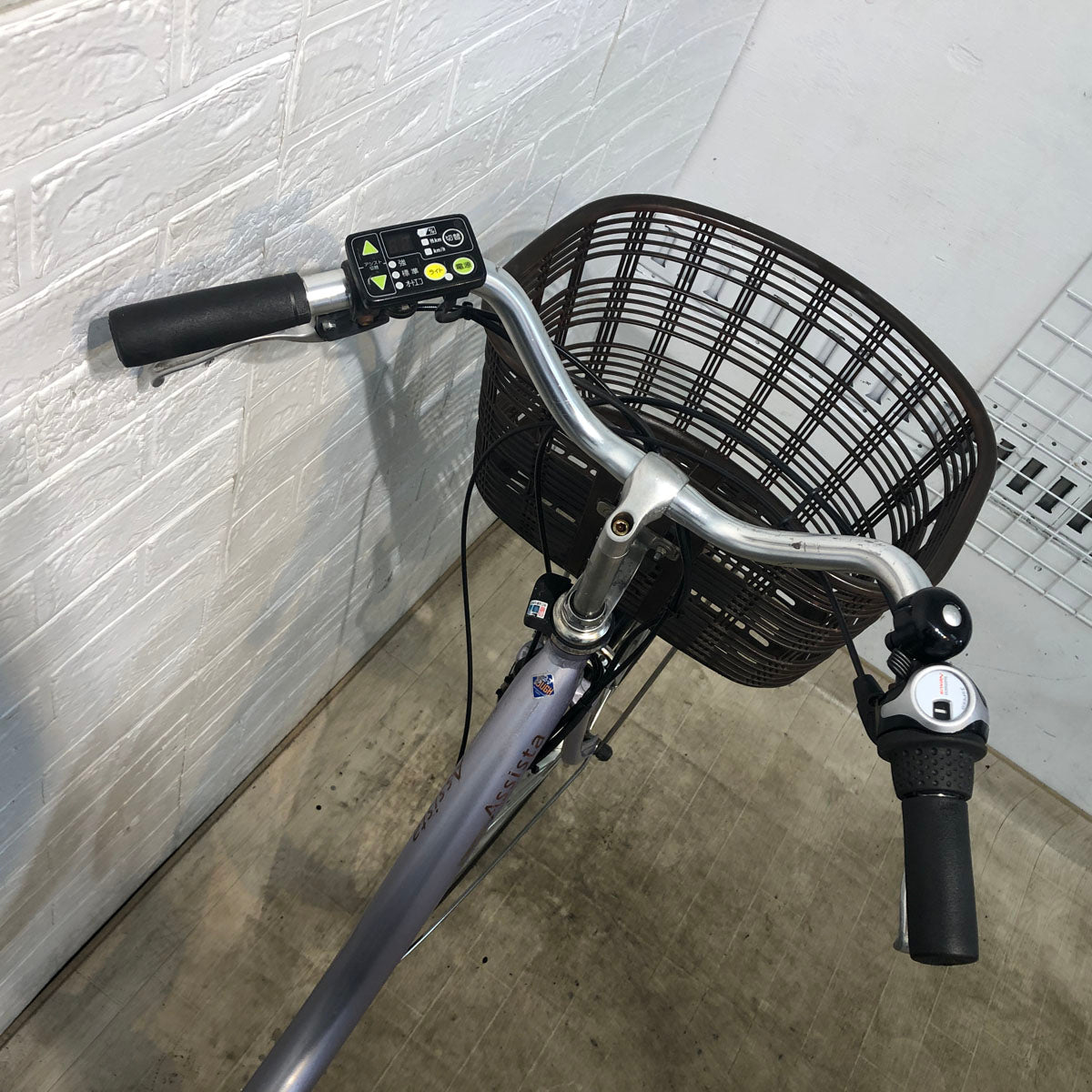 中古電動自転車 ブリヂストン アシスタ ロイヤル パープル 26インチ YE036