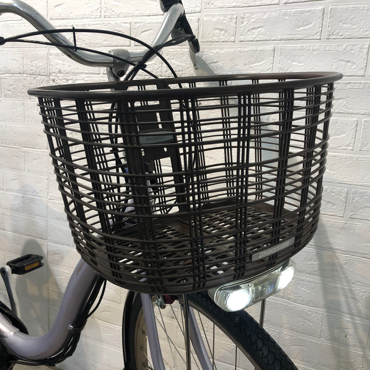中古電動自転車 ブリヂストン アシスタ ロイヤル パープル 26インチ YE036
