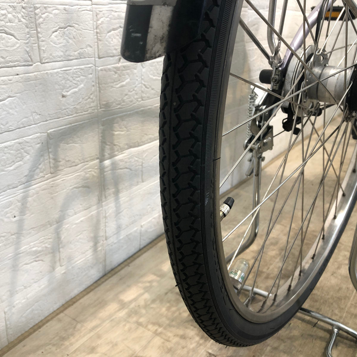 中古電動自転車 ブリヂストン アシスタ ロイヤル パープル 26インチ YE036