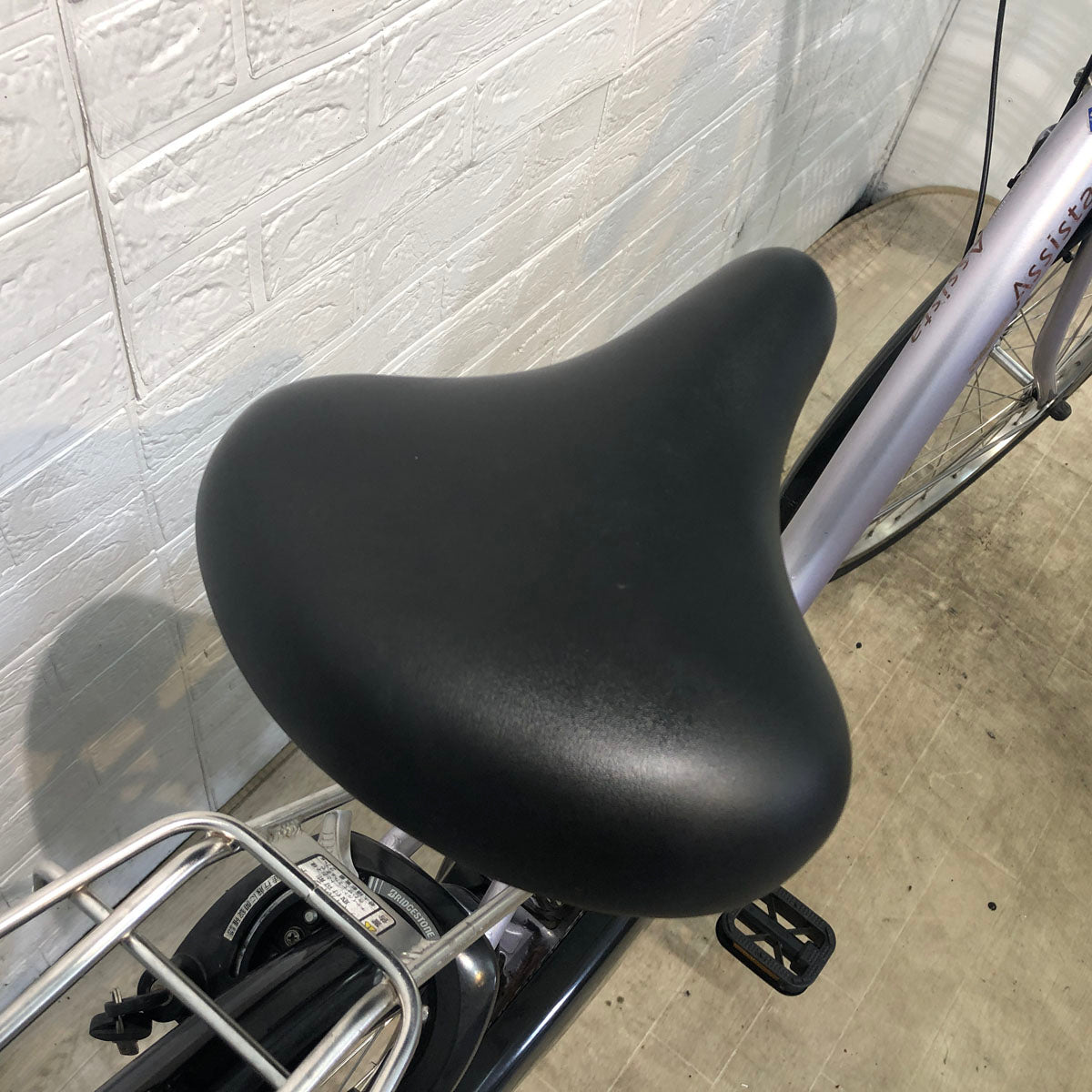 中古電動自転車 ブリヂストン アシスタ ロイヤル パープル 26インチ YE036