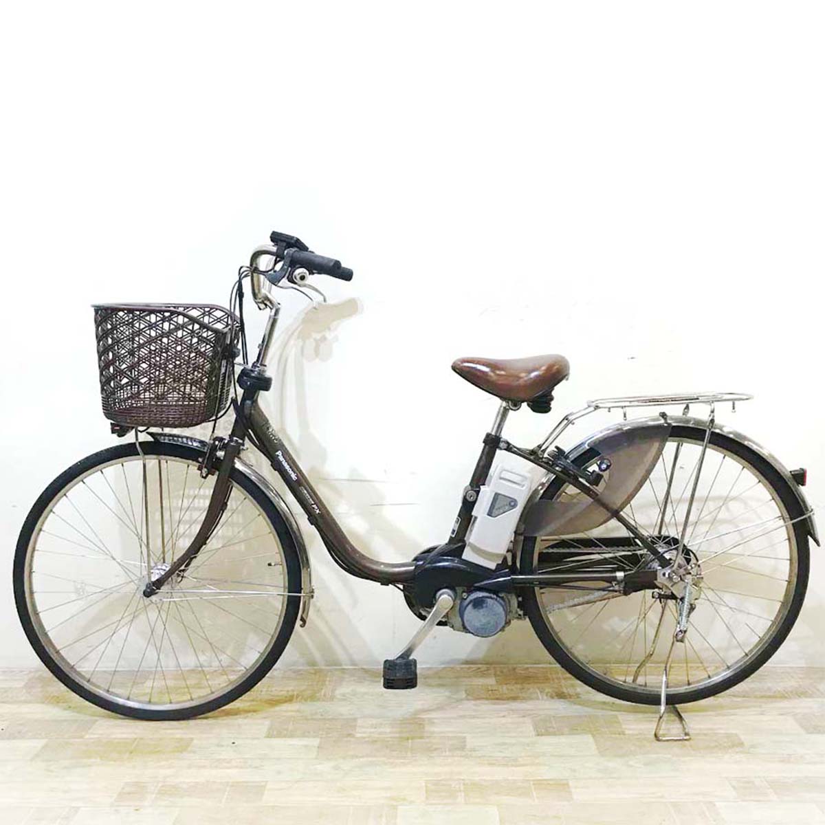 中古電動自転車  パナソニック ビビ PX ブラウン 26インチ KC110 