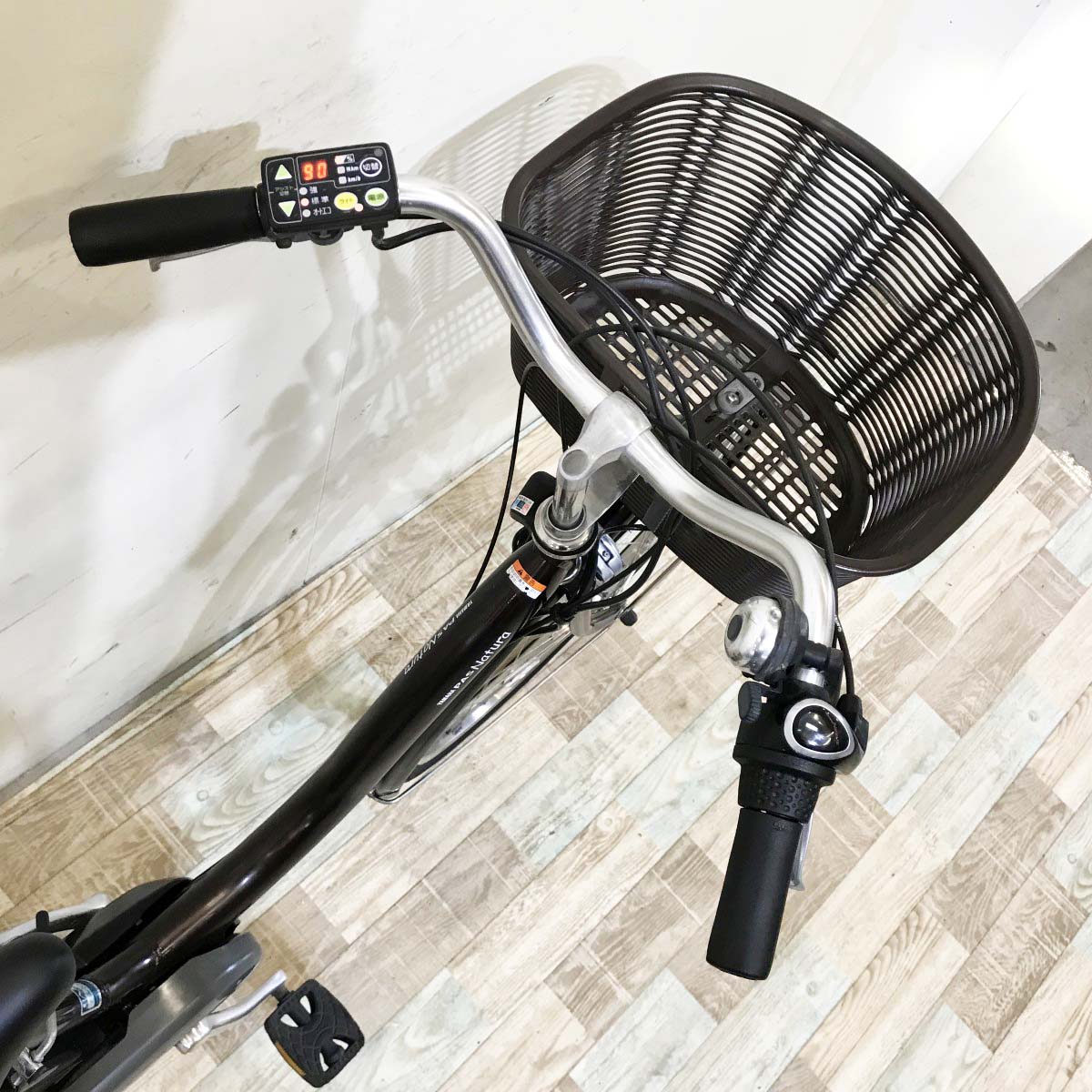中古電動自転車 ヤマハ PAS ナチュラ ブラウン 26インチ KH092