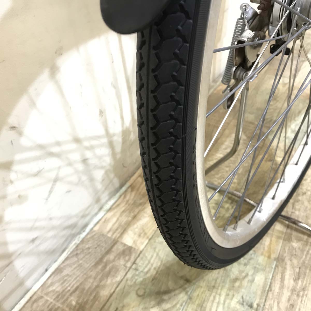 電動自転車 パナソニック ビビ TX シルバー 26インチ KY032【中古車】