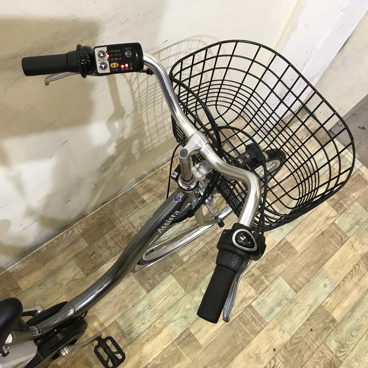 中古電動自転車  ブリヂストン アシスタ ベーシック シルバー 26インチ KC111