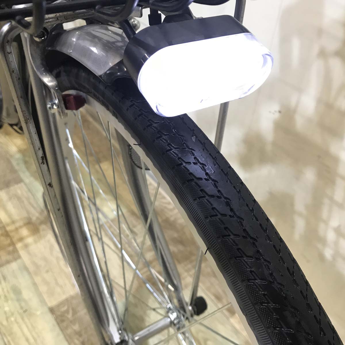 ブリヂストン アシスタ ベーシック シルバー 26インチ KC111 【中古車】