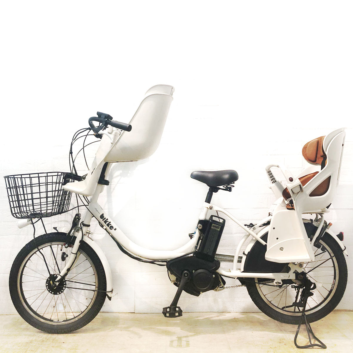 ブリヂストン bikke 2 e ビッケ ツー イー ホワイト 20インチ YW082 【中古車】