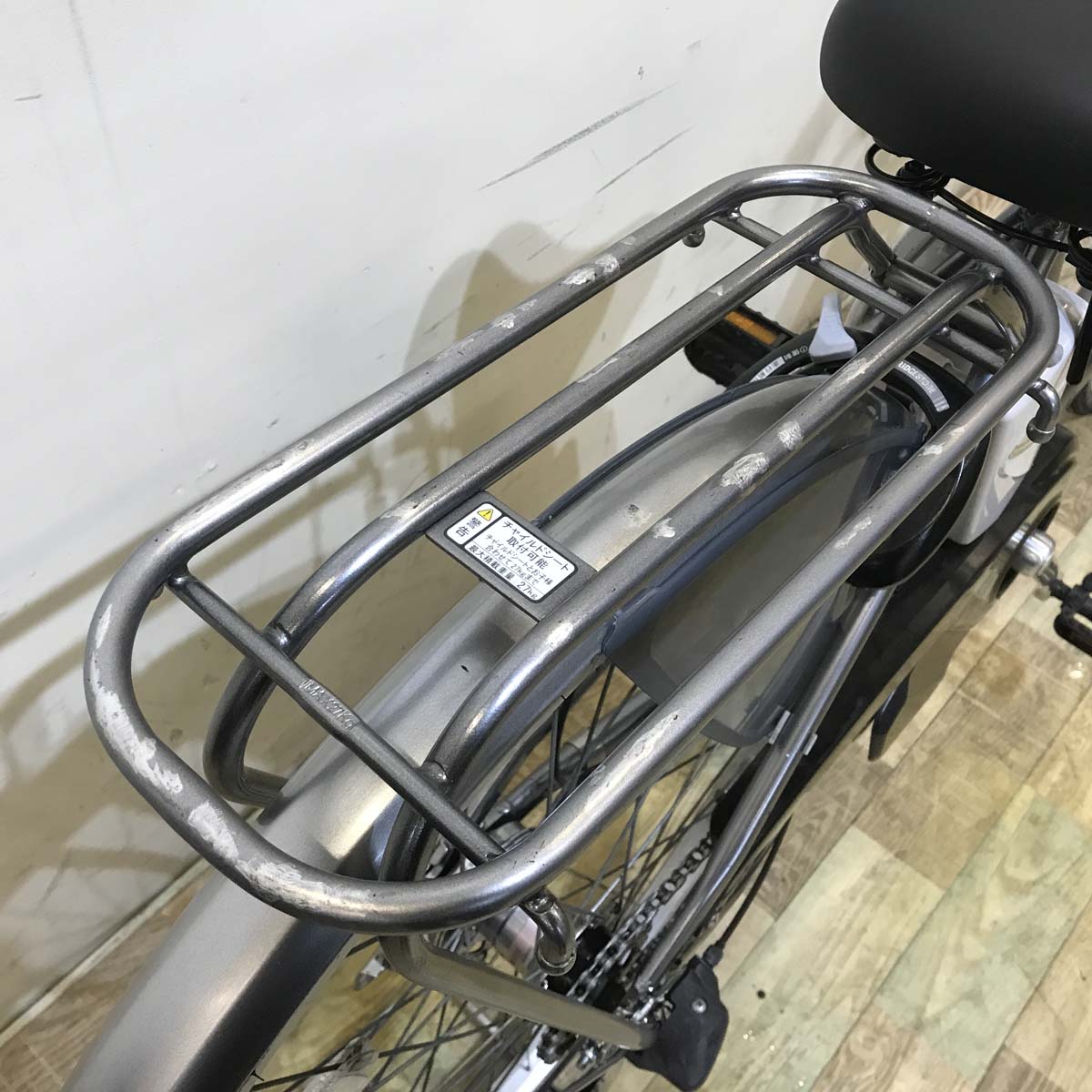 中古電動自転車  ブリヂストン アシスタ ベーシック シルバー 26インチ KC111