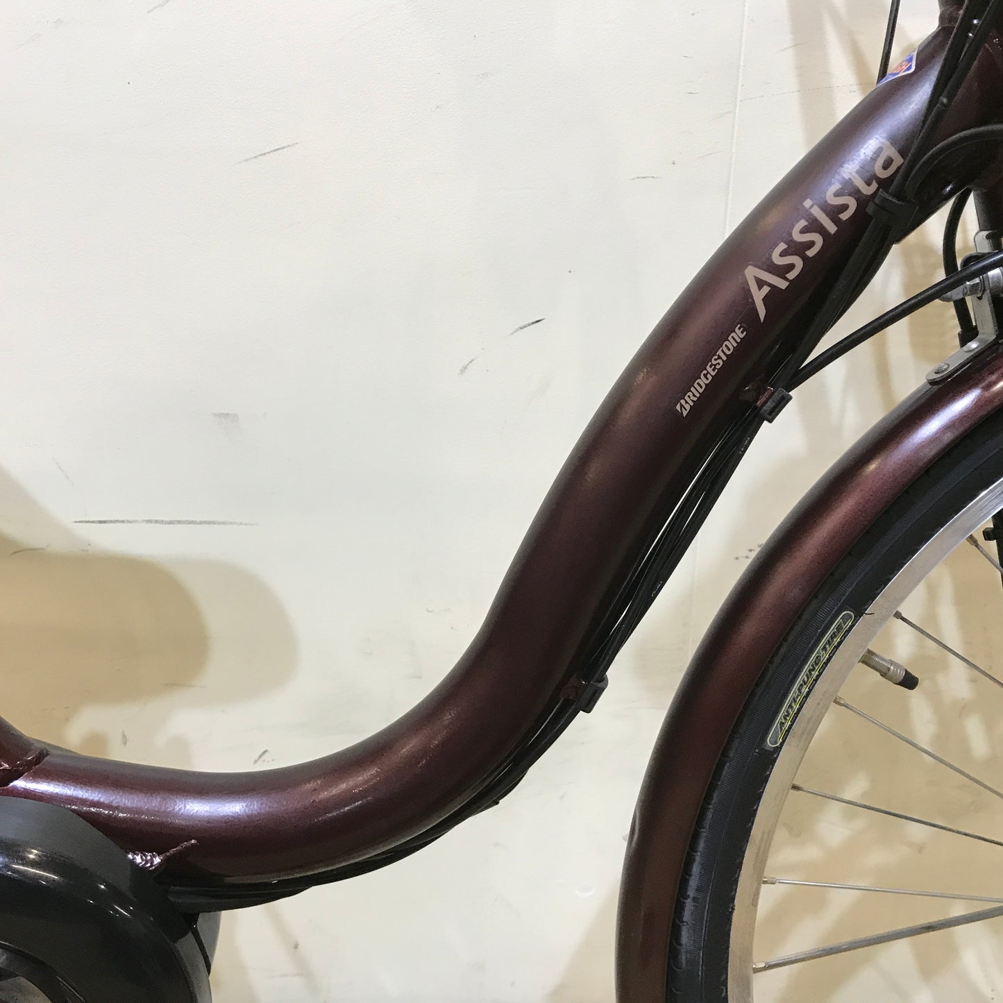 ブリヂストン アシスタ ファイン DX ブラウン 26インチ KO128 【中古車】