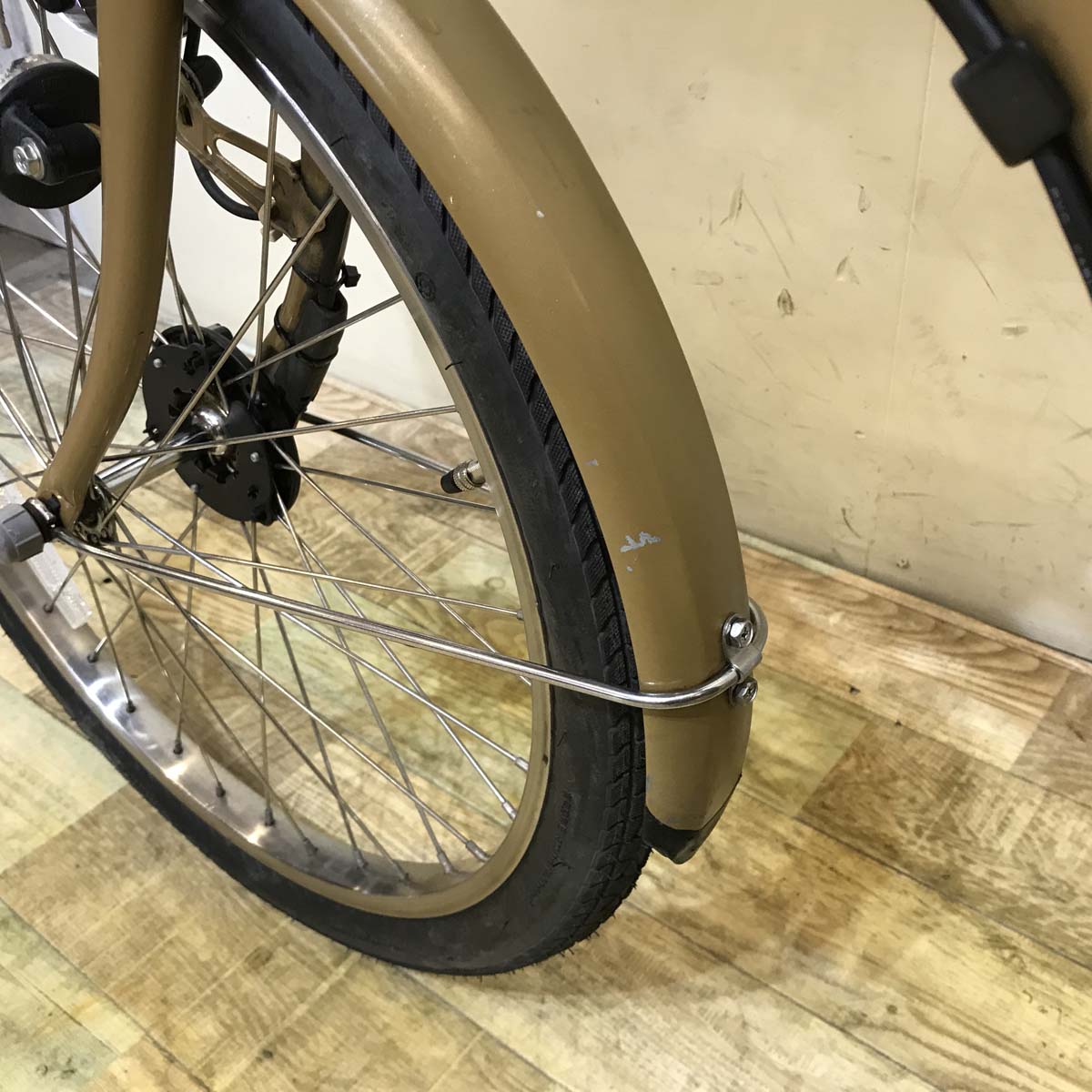 中古電動自転車 パナソニック ギュット ミニ DX ゴールド 20インチ KC112