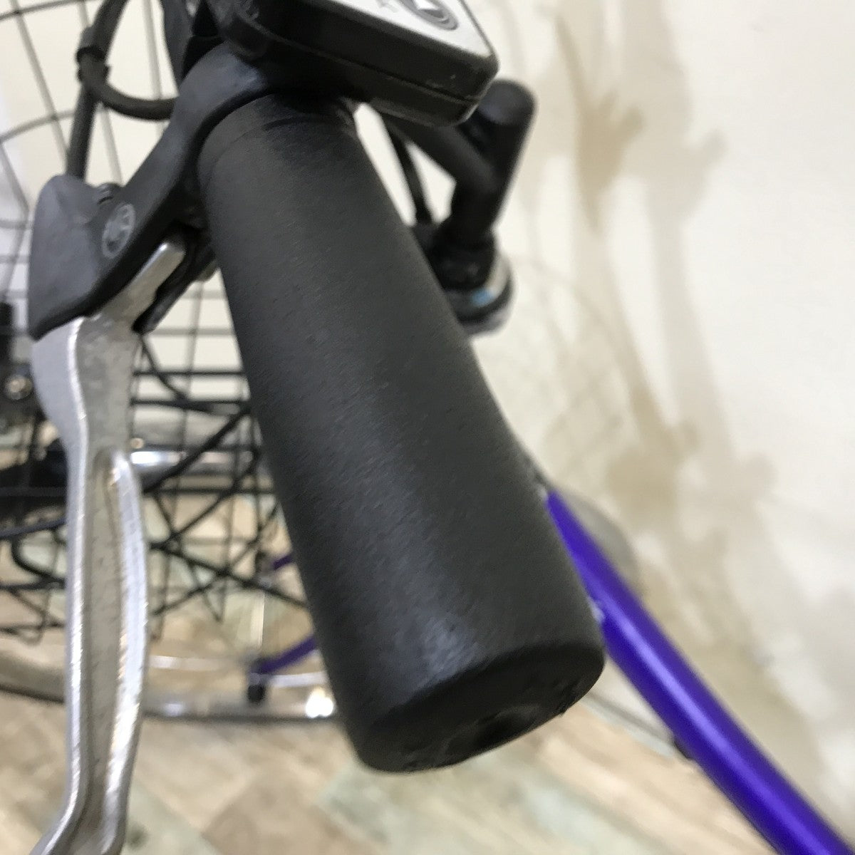 中古電動自転車 パナソニック エーガールズ パープル 26インチ KH094