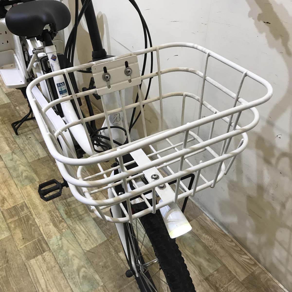中古電動自転車 ブリヂストン bikke e ビッケ イー ホワイト 20インチ KC113