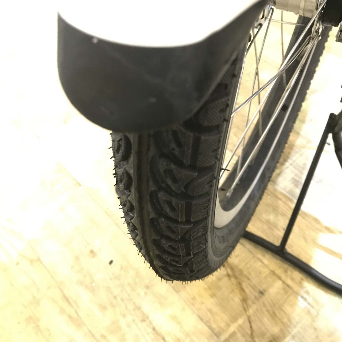 中古電動自転車 ブリヂストン bikke e ビッケ イー ホワイト 20インチ KC113