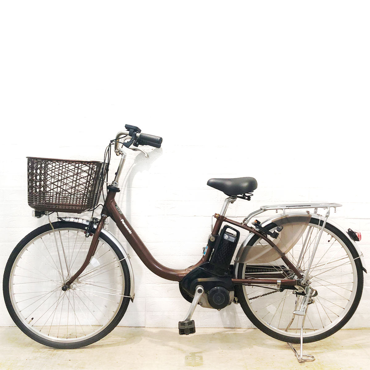 電動自転車 パナソニック ビビ L ブラウン 24インチ YW085【中古車】