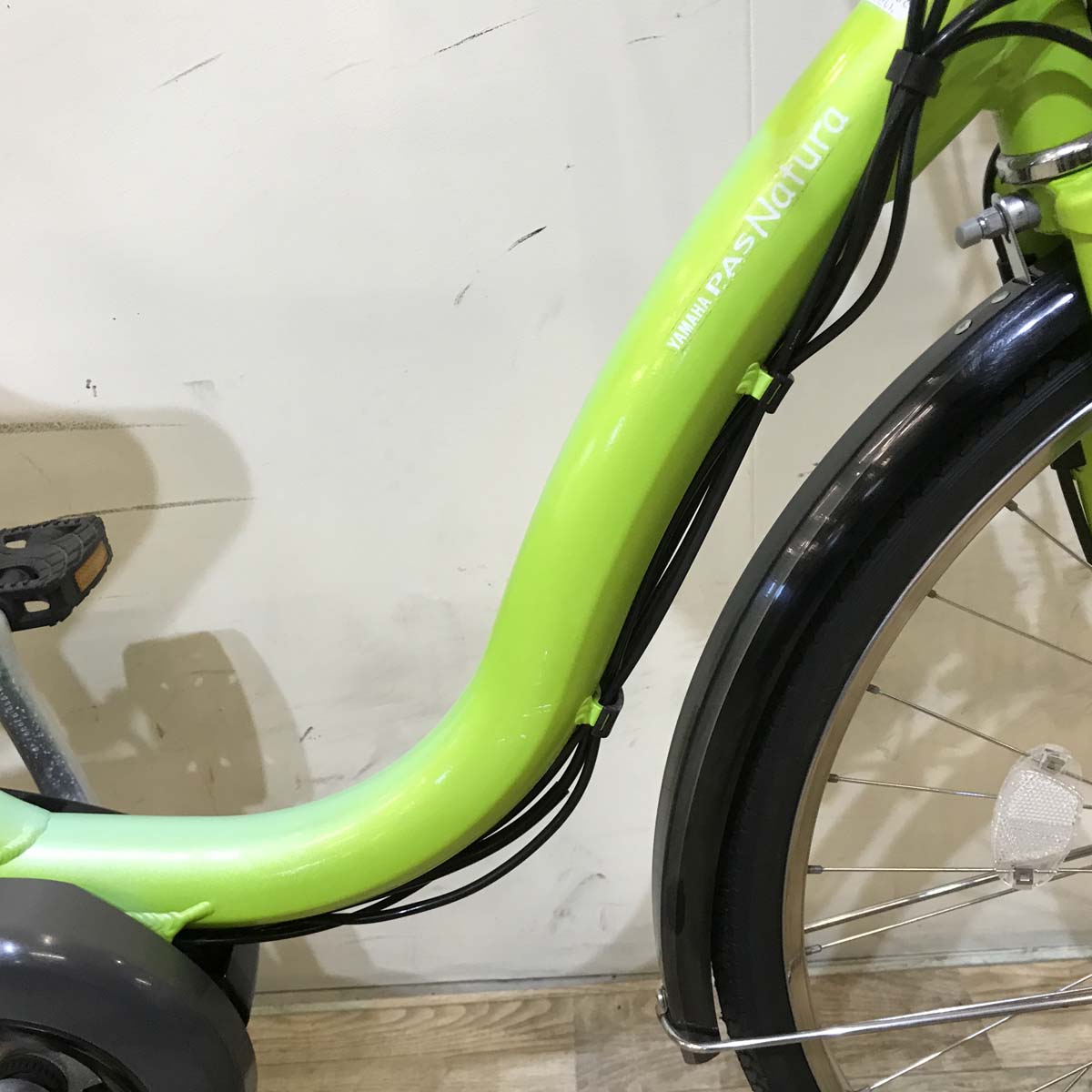 電動自転車 ヤマハ PAS ナチュラ L グリーン 26インチ KY035【中古車】 