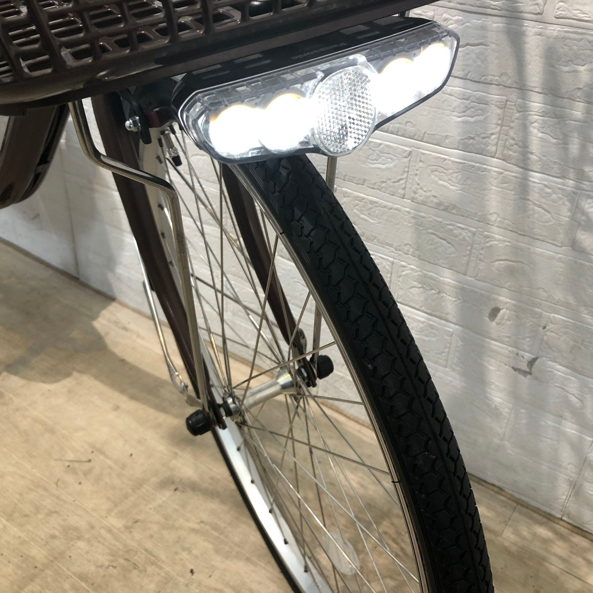 電動自転車 パナソニック ビビ L ブラウン 24インチ YW085【中古車】